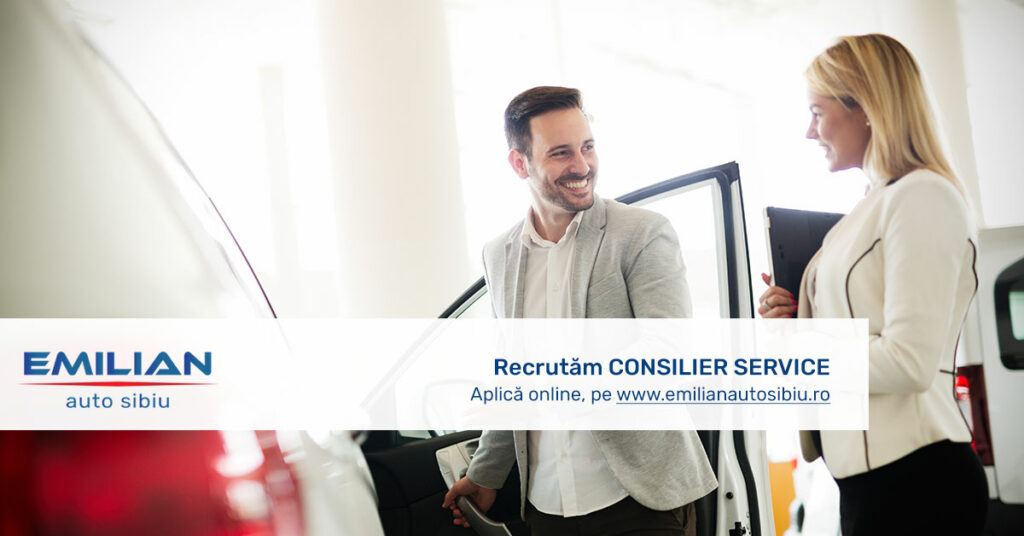 Consilier service (Job ian 2022) Consilier service (Job ian 2022)